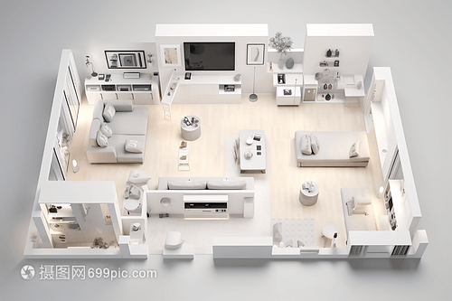 客廳中的智能家用電器 技術革新驅動智能家居產品研發新浪潮